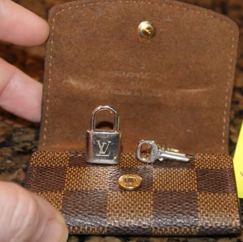 Mens Louis Vuitton Sterling Silver Cufflinks